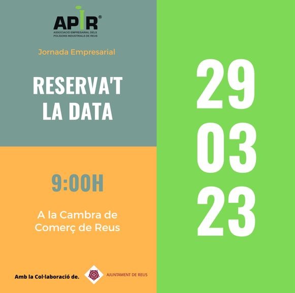 Reserva’t la data per la Jornada Empresarial que APIR ha preparat per a tu